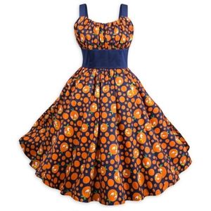 Orange Bird Dress